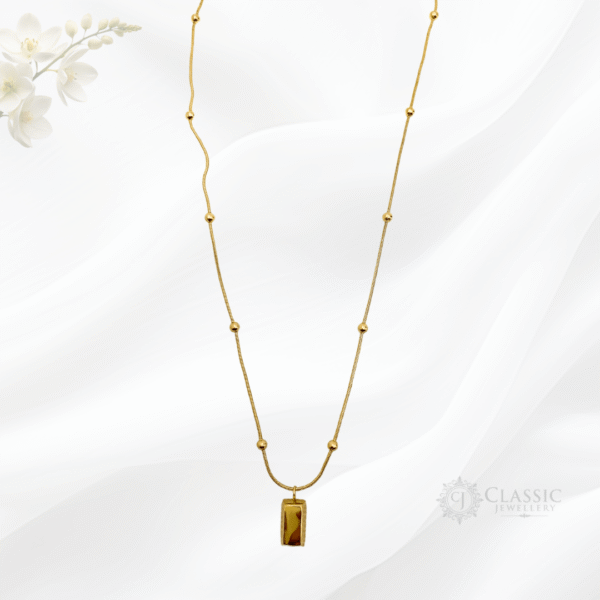 Anti Turnish Stainless Steel Necklace3