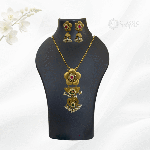 German Silver Gold Heritage Necklace