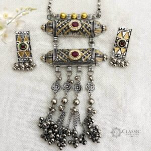 oxidized necklace 10