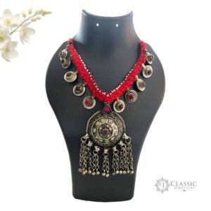 oxidized necklace 13