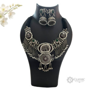 oxidized necklace 16